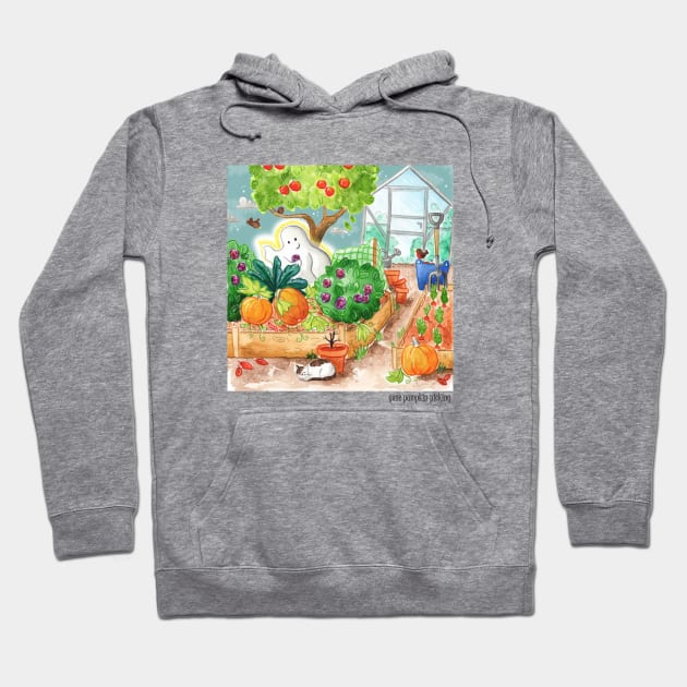 Gone Pumpkin Picking Hoodie by Vicky Kuhn Illustration